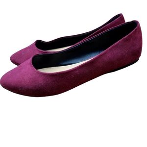 Torrid Size 11W Flats Slide On Women's Shoes Wine Red Color